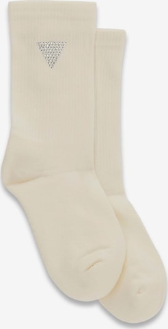 GUESS Socken in Beige: Vorderseite