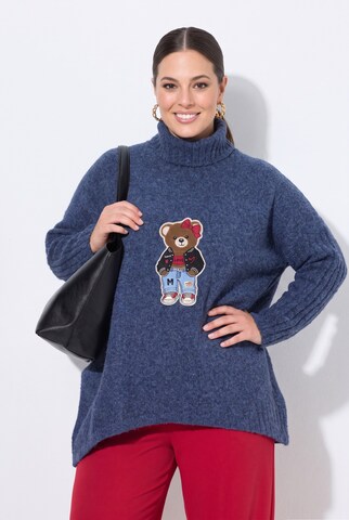 MIAMODA Pullover in Blau