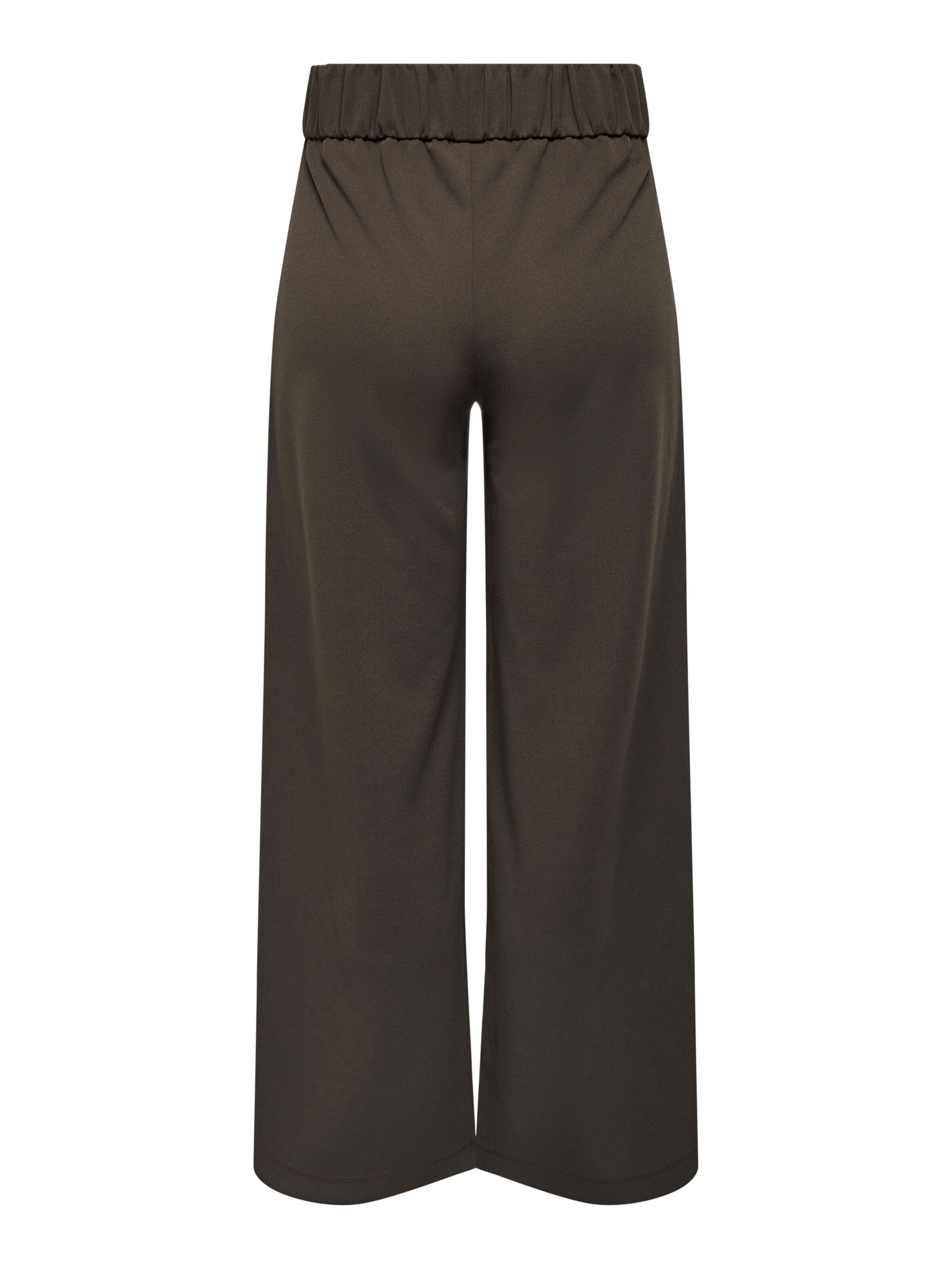 JDY Tall Wide leg Bandplooibroek 'JDYGeggo' in Bruin