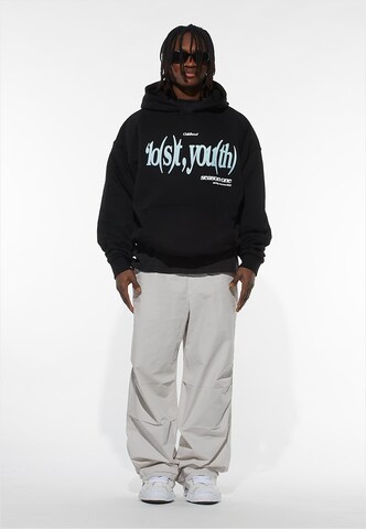 Sweat-shirt Lost Youth en noir : devant