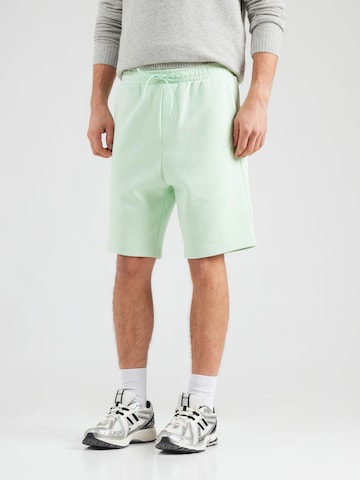 BOSS Green Regular Housut 'Headlo' värissä vihreä: etupuoli