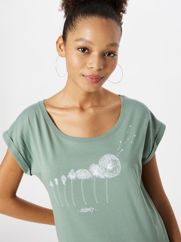 Iriedaily T-Shirt 'Evolution' in Grün