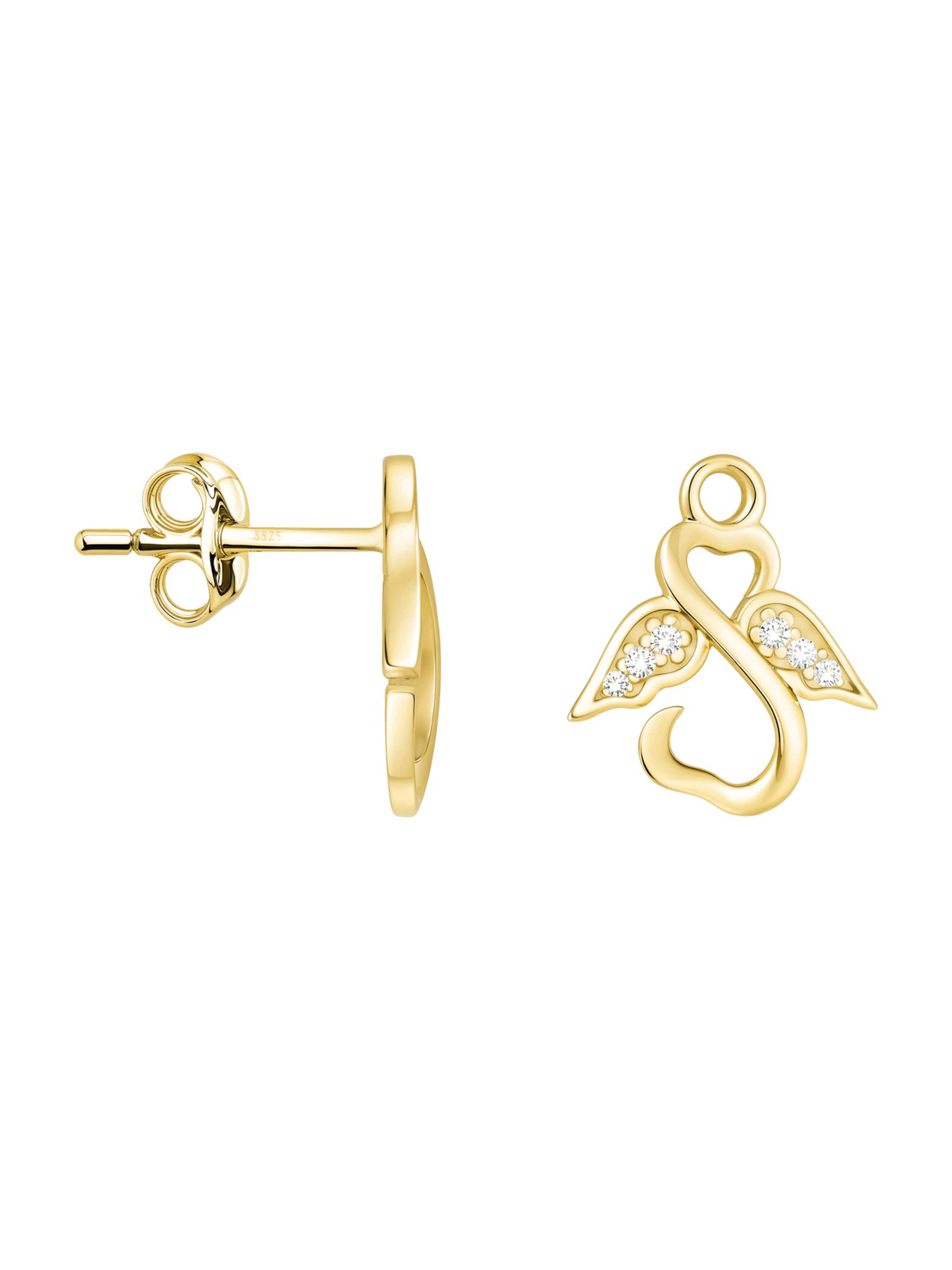 Sofia Milani Ohrringe 'Angel'‌‌‌‌‌‌‌‌‌ in One Size in gold, Produktansicht