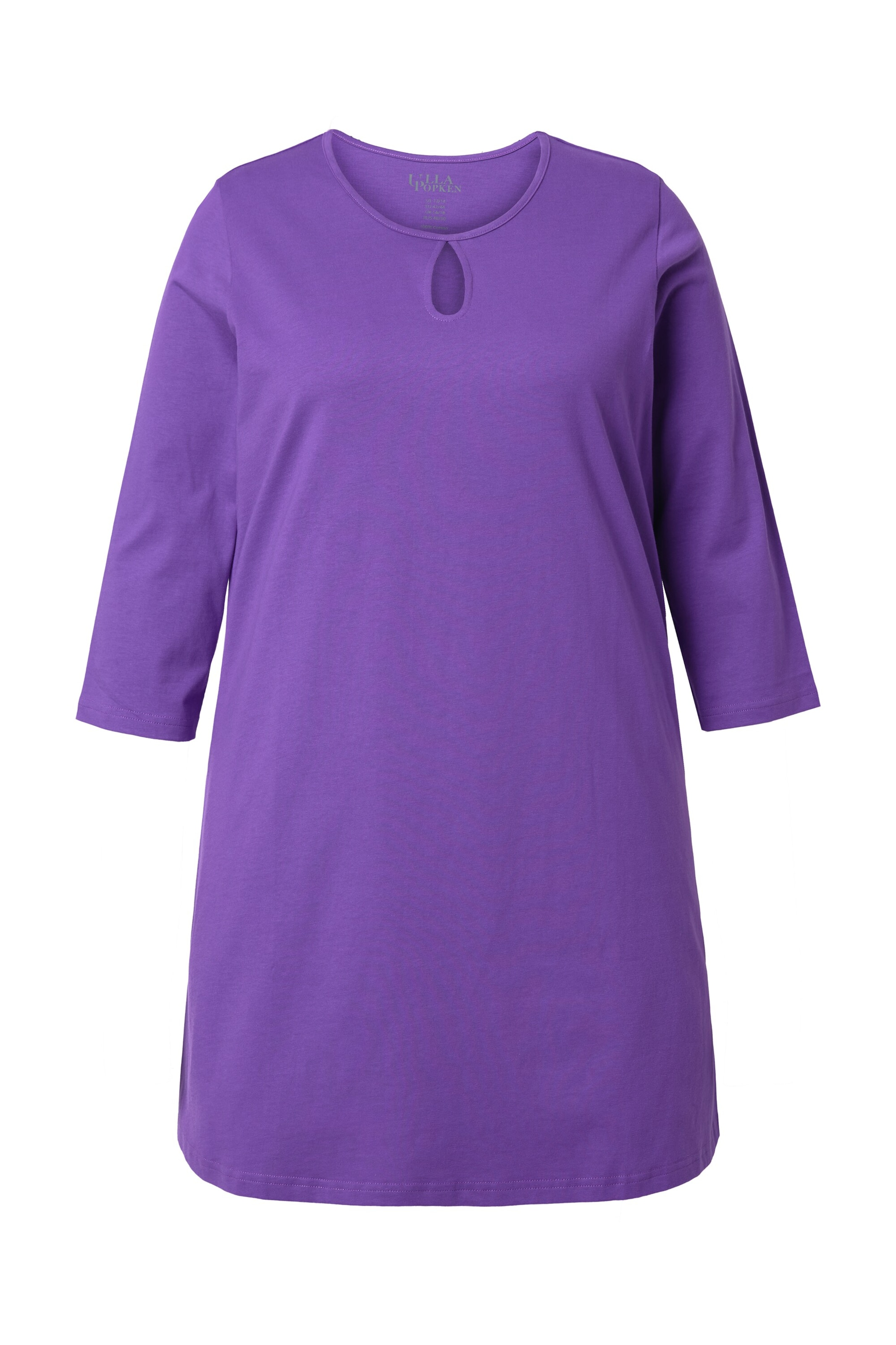 Ulla Popken Shirt in Purple: front