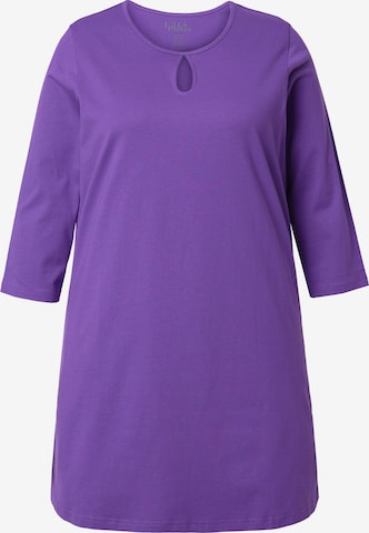 Ulla Popken Shirt in Lila: voorkant