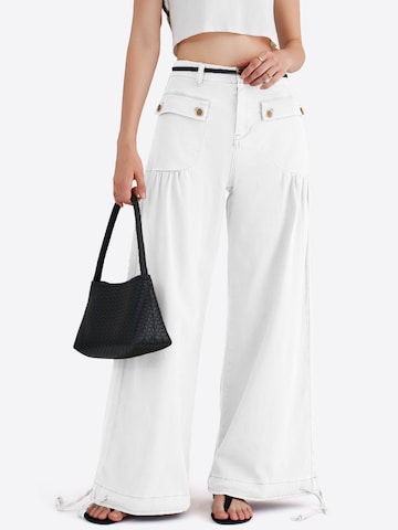 Imily Bela Wide leg Jeans in White