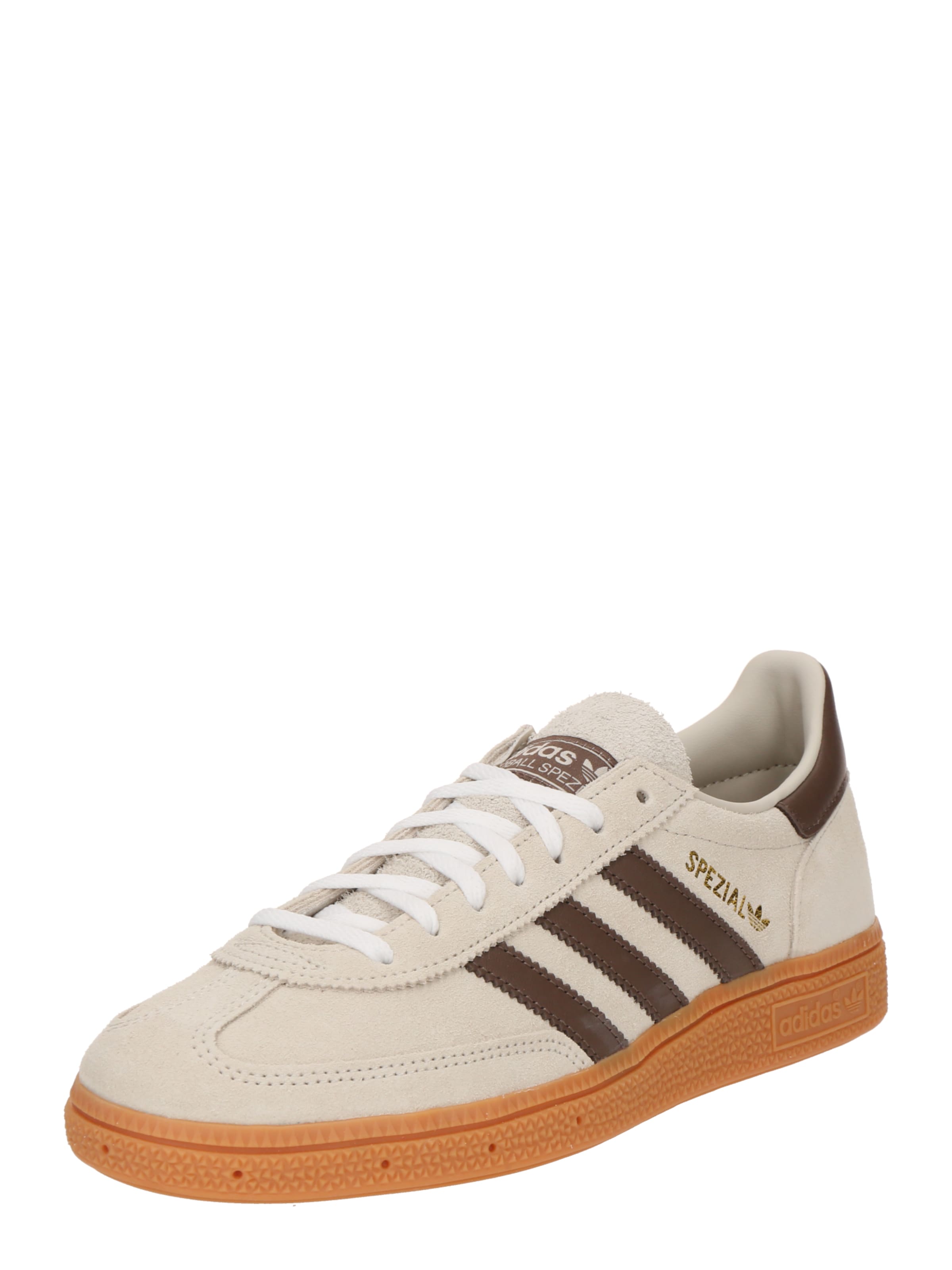 bēšs ADIDAS ORIGINALS Zemie brīvā laika apavi 'HANDBALL SPEZIAL': no priekšpuses