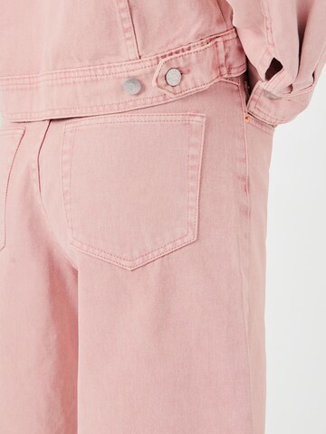 YAS Wide Leg Jeans 'YASSun' i pink