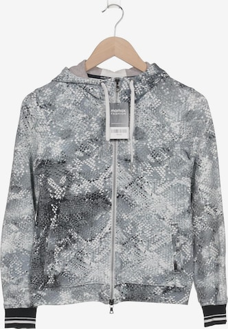 Marc Cain Sports Kapuzenpullover XS in Grau: Vorderseite