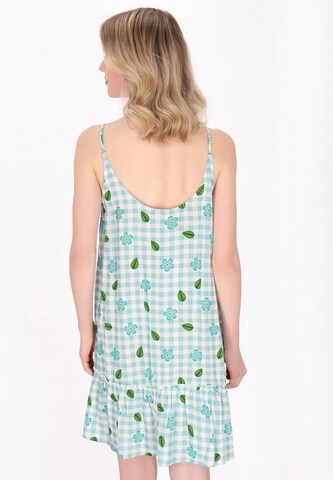 MYMO - Vestido de verano 'Spring Summer' en azul