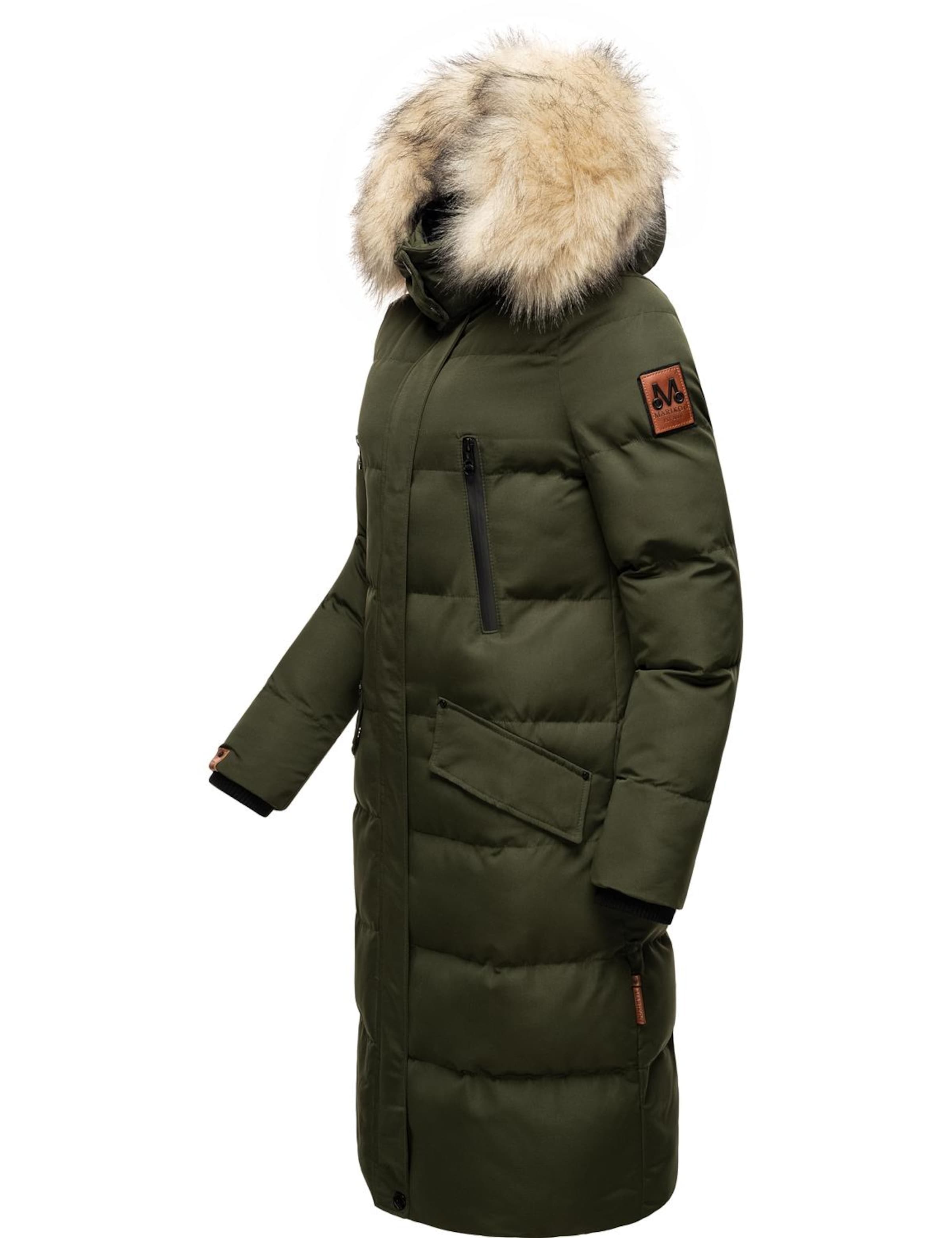 Manteau d’hiver 'Schneesternchen' MARIKOO en vert