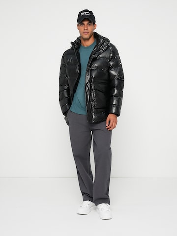 juoda Karl Lagerfeld Žieminė striukė