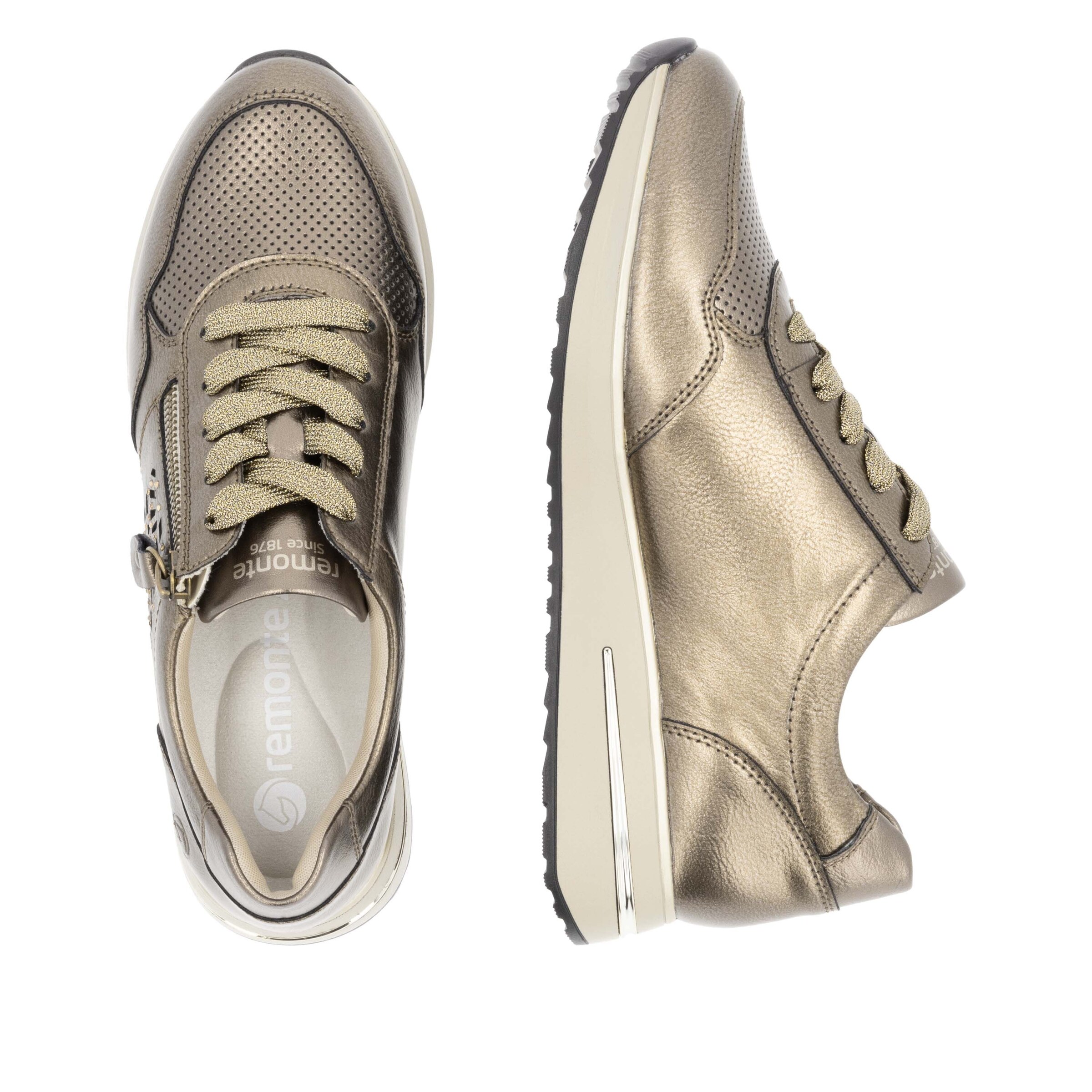 REMONTE - Sapatilhas baixas 'D1G00' em castanho