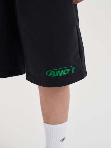 Loosefit Pantalon AND1 en noir