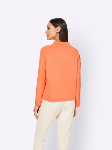 heine Sweatshirt in Oranje