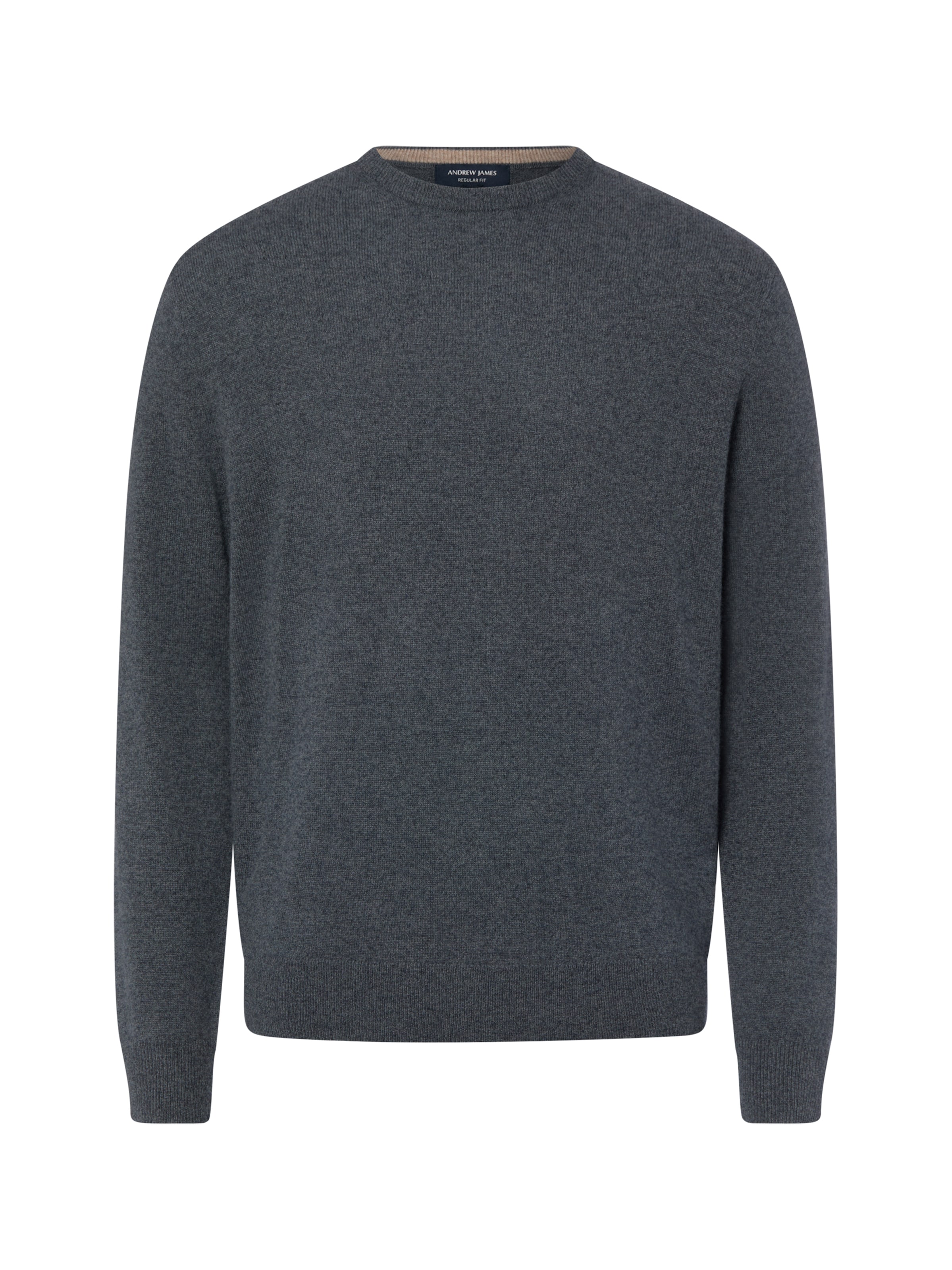 Pull-over Andrew James en gris : devant
