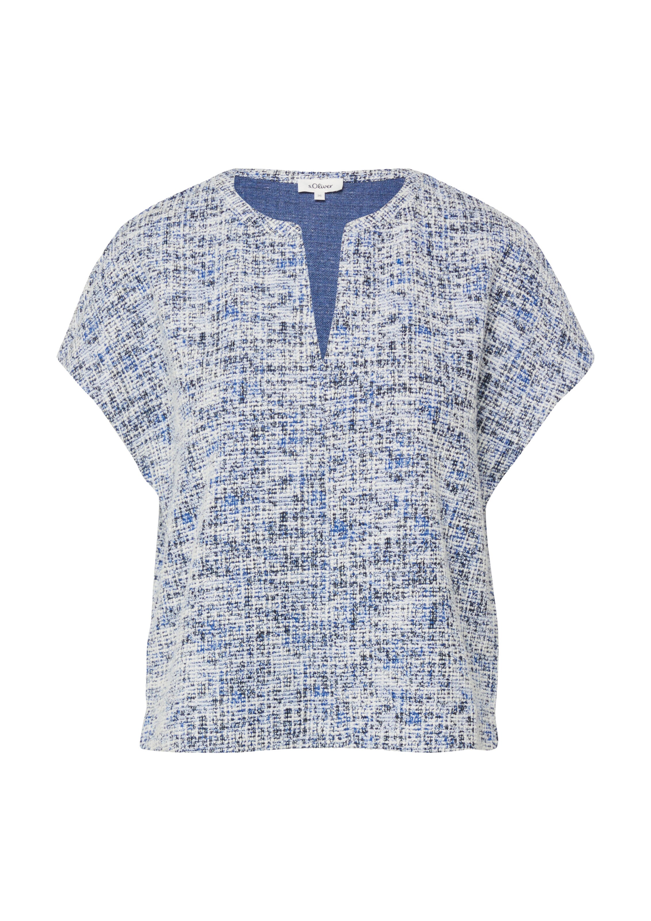 T-shirt s.Oliver en bleu : devant