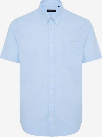 Matinique Button Up Shirt 'Trostol' in Blue: front