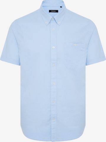 Coupe regular Chemise 'Trostol' Matinique en bleu : devant