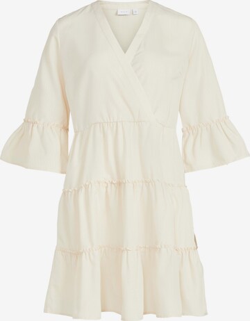 VILA Dress in Beige: front