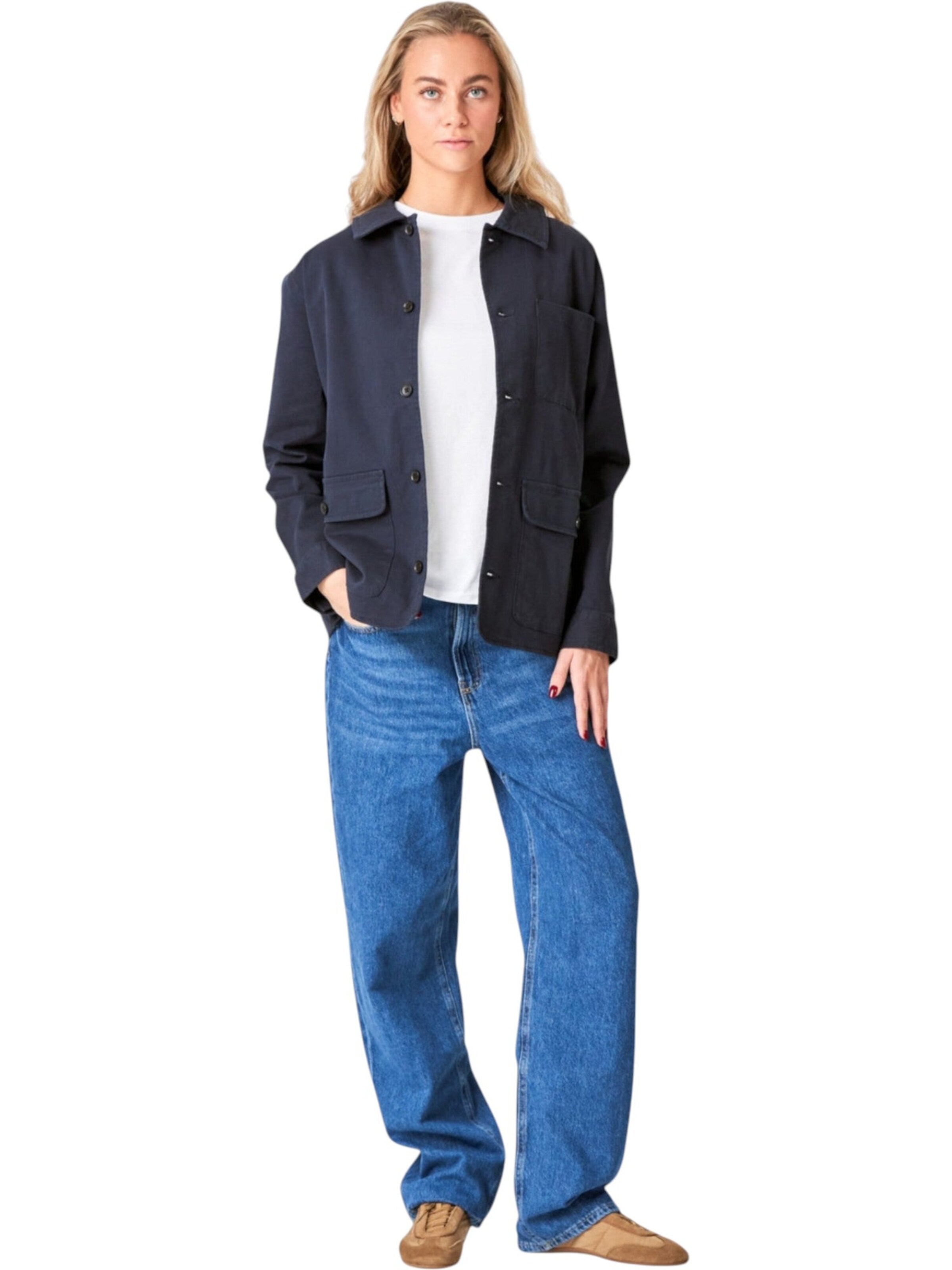 TEESHOPPEN Jacke in Blau