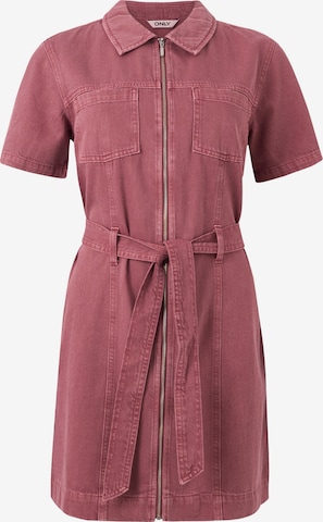 ONLY Blusekjole i pink: forside