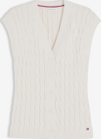 TOMMY HILFIGER Kötött mellény - sárga: elől