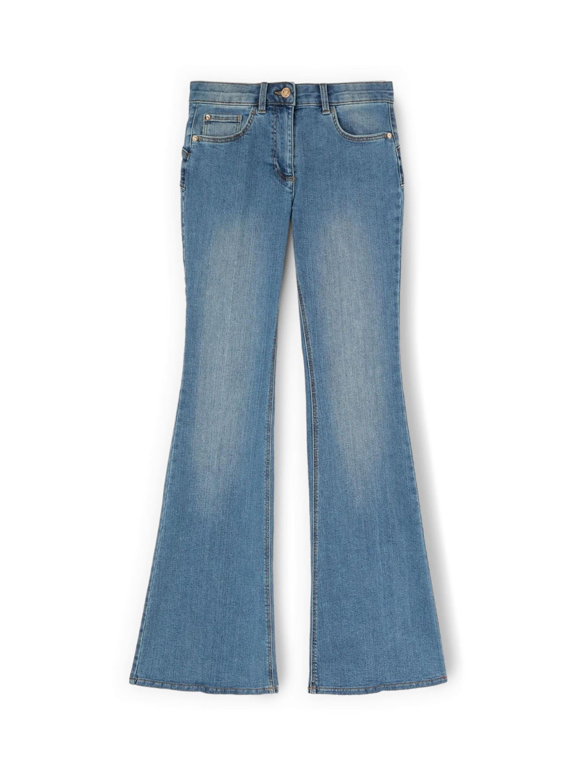 Flared Jeans di MOTIVI in blu: frontale