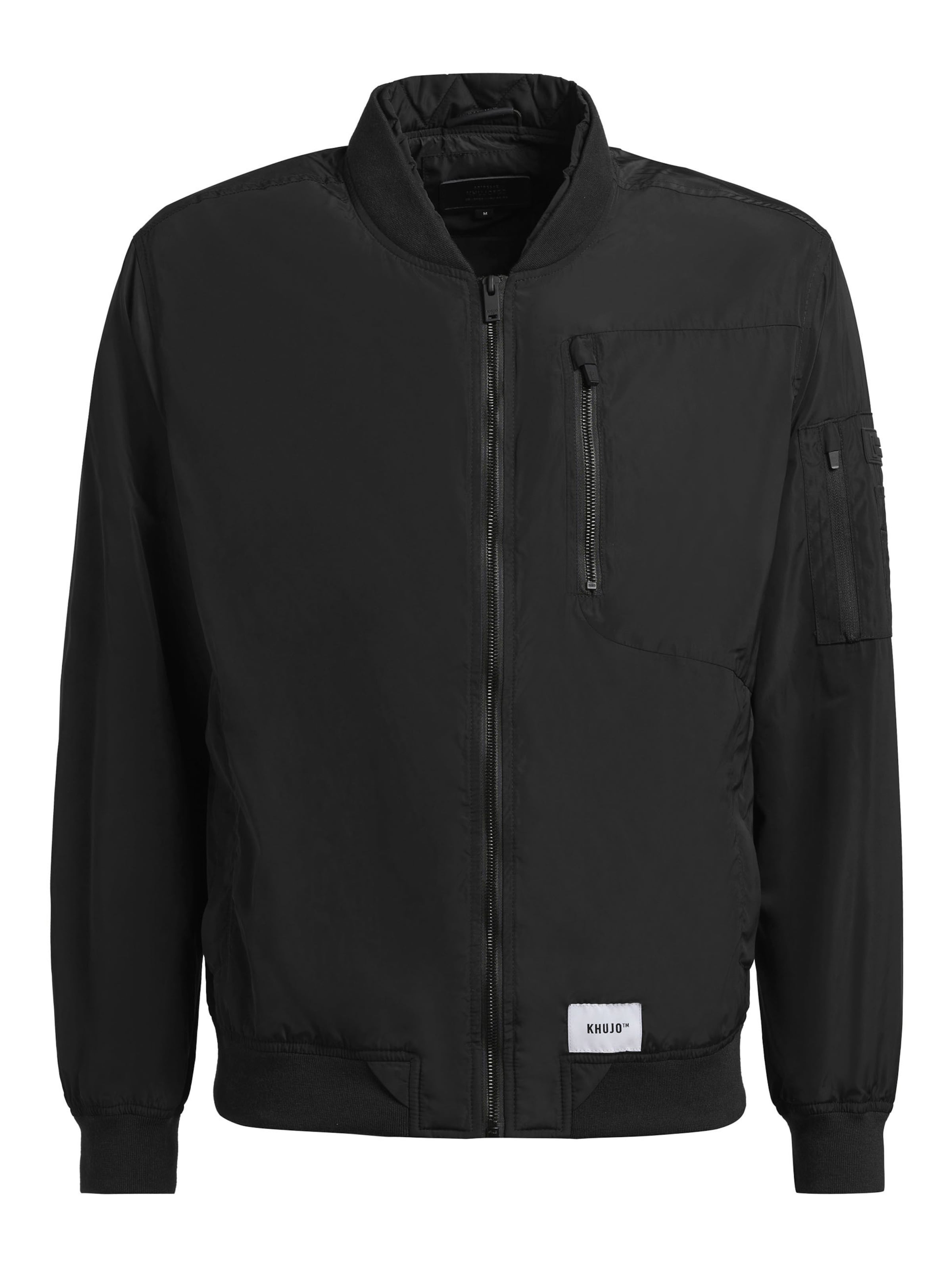 khujo Between-Season Jacket 'BEKI' in Black: front