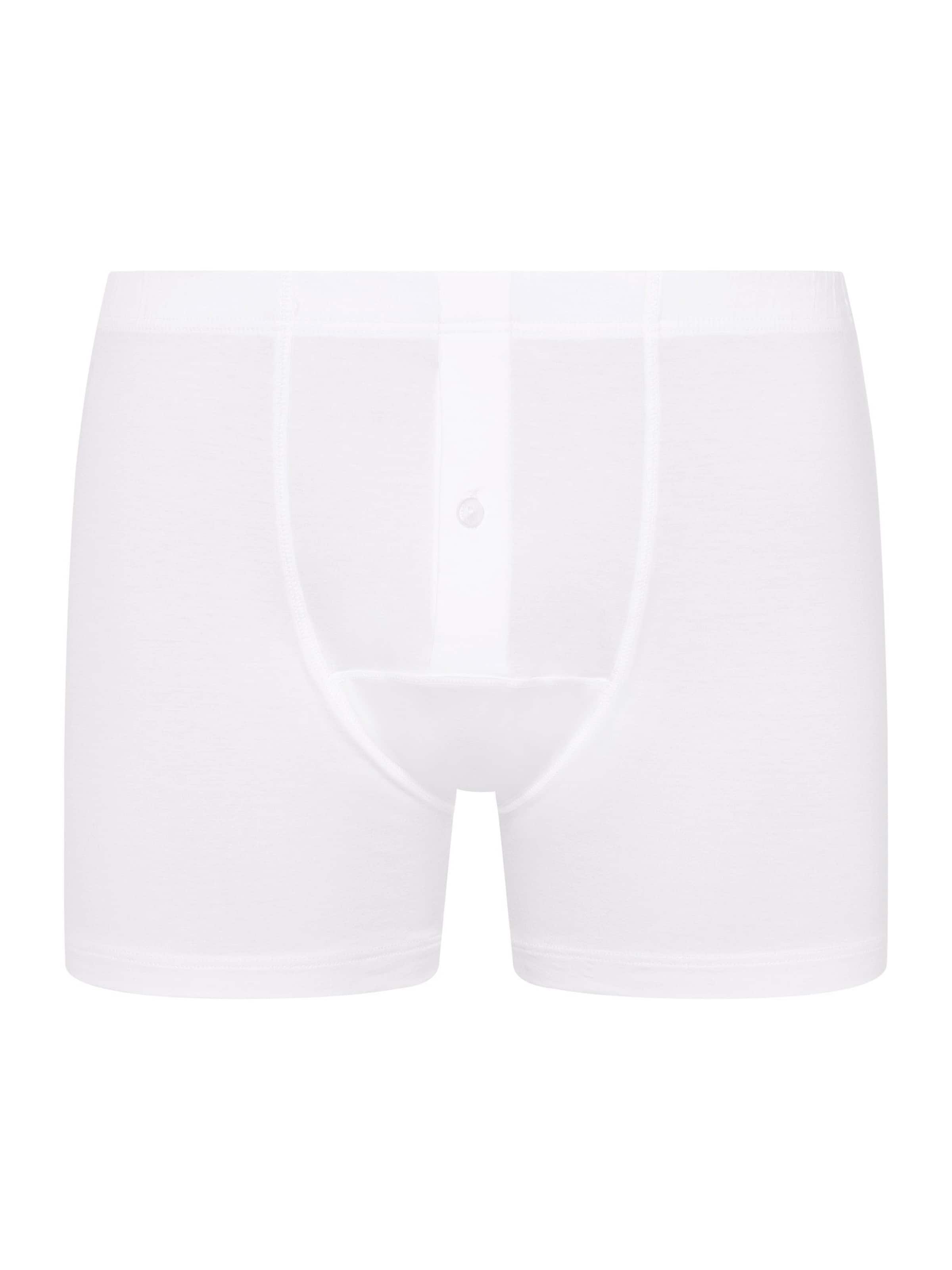 Boxers 'Cotton Sensation' Hanro en blanc : devant