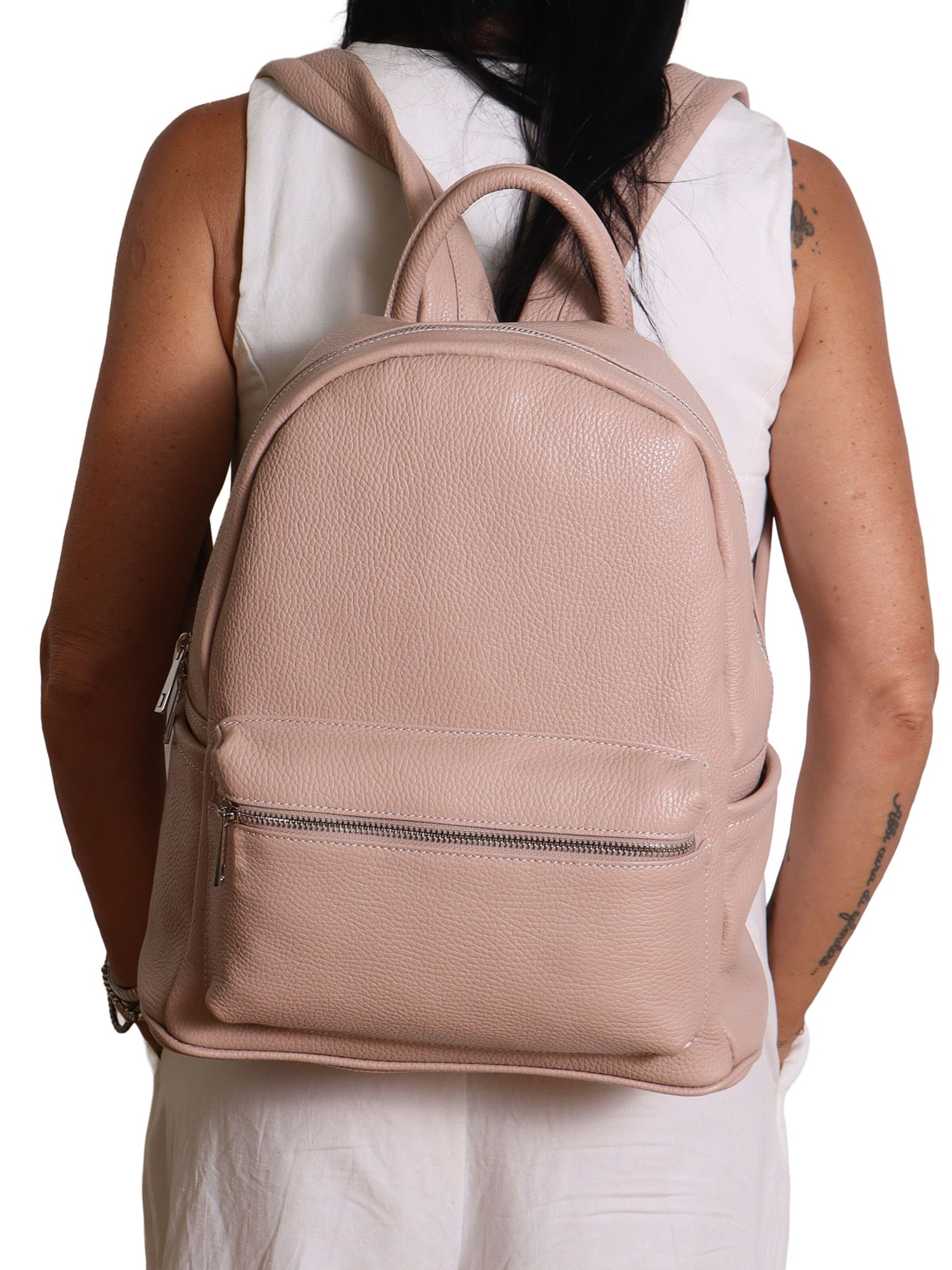 Gave Lux Backpack in Pink: front