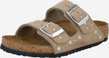pilka BIRKENSTOCK Sandalai 'Arizona': priekis