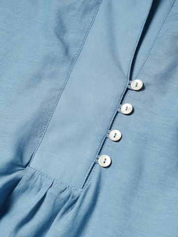 MANGO Blouse 'Aoza' in Blauw