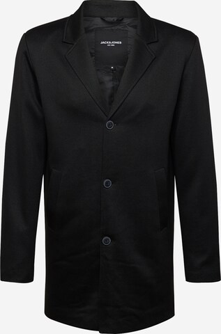 JACK & JONES Преходно палто 'JJChuk' в черно: отпред