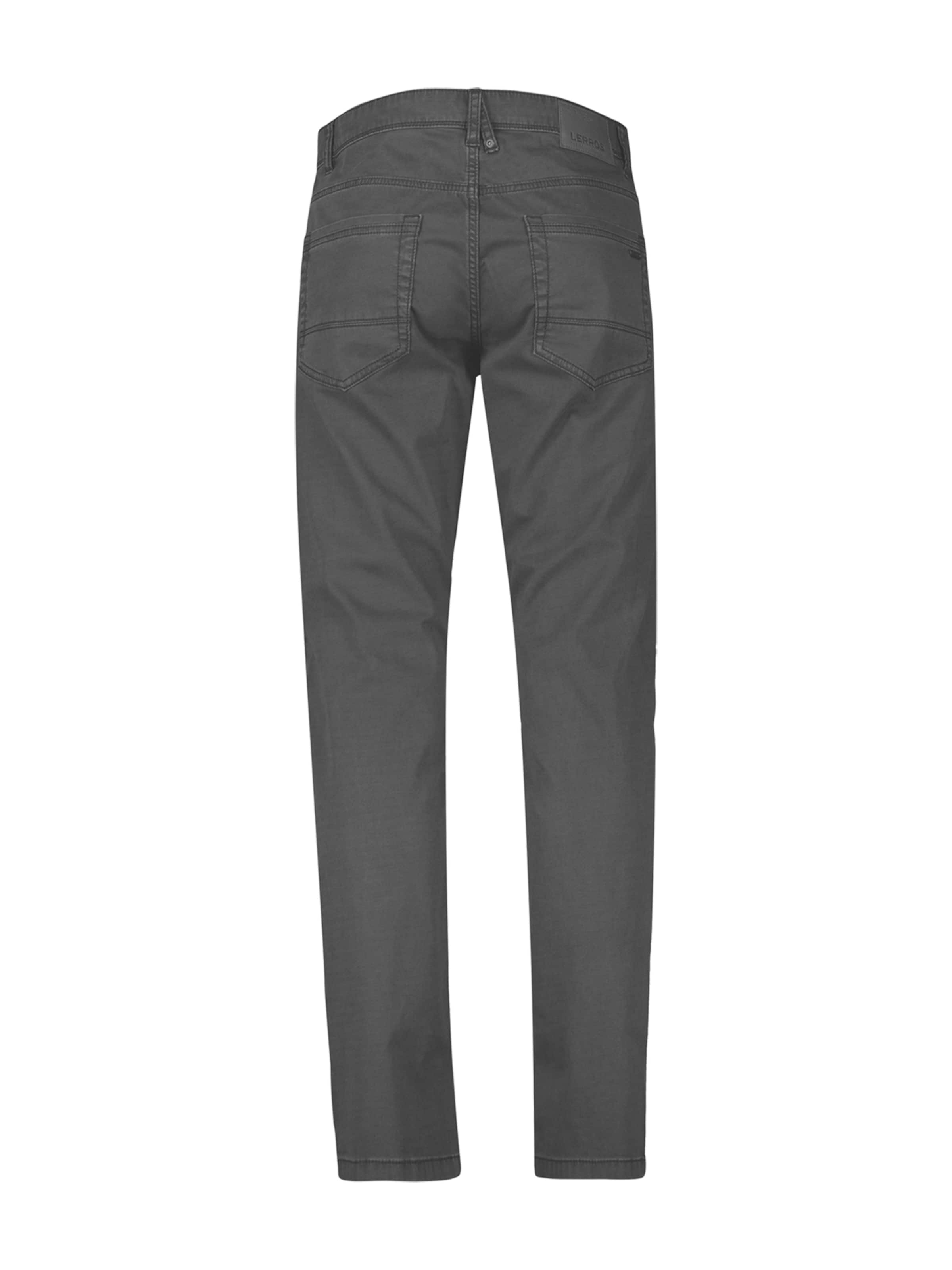 LERROS Slim fit Chino Pants in Grey