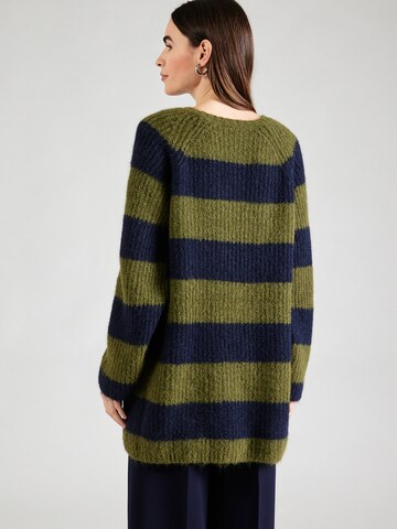 Monki Knitted dress in Green