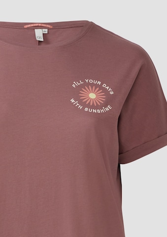 T-shirt QS en violet