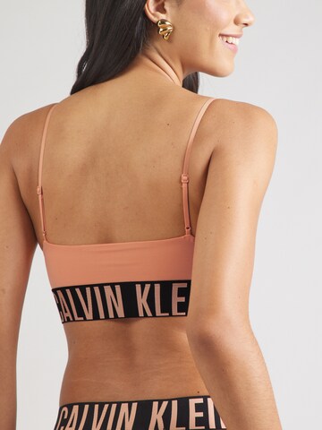 Calvin Klein Underwear Korzetová Podprsenka 'Intense Power' – oranžová