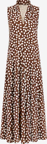 Seasons of April Kleid 'Grace' in Braun: Vorderseite