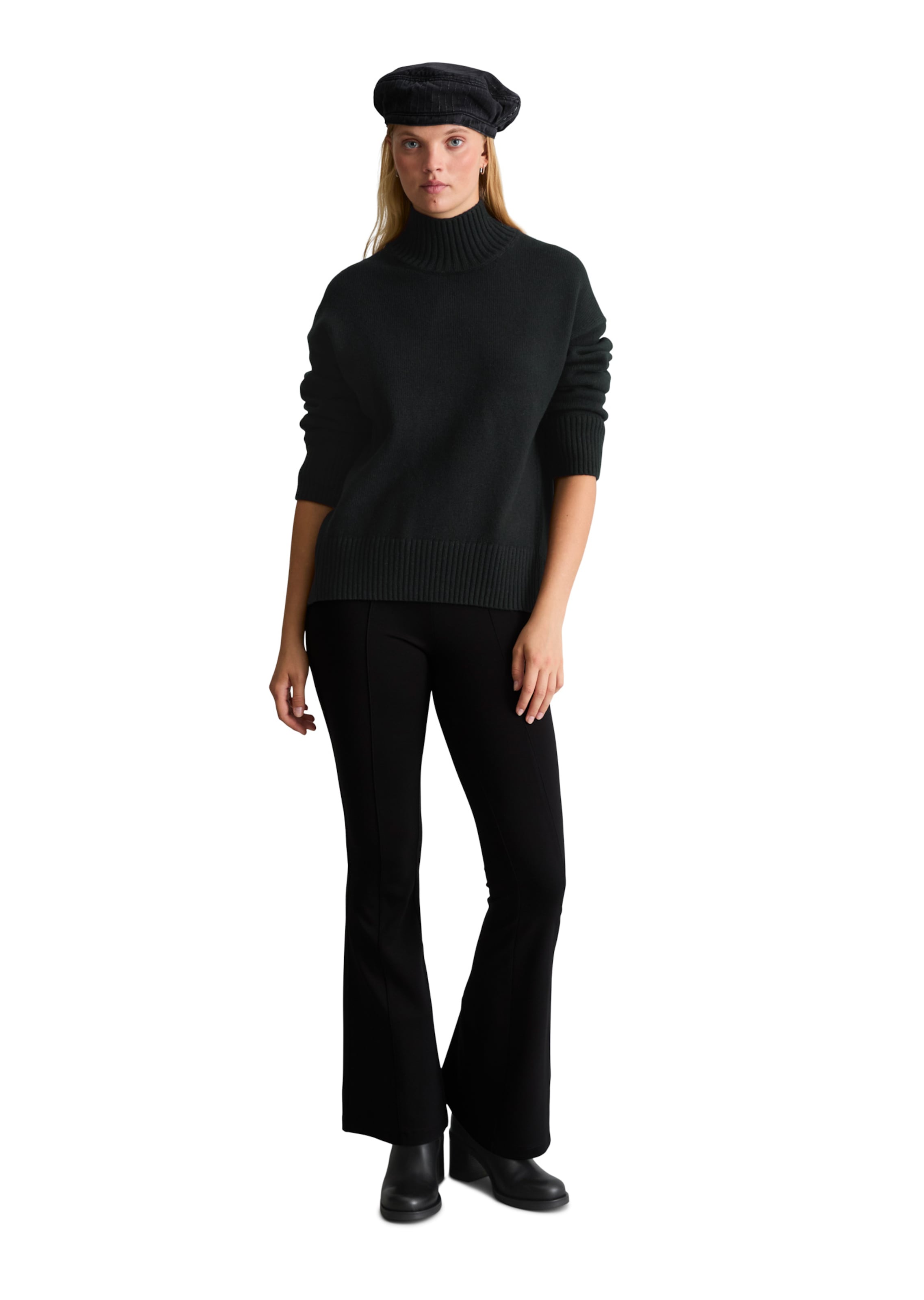 Marc O'Polo DENIM Pullover in Schwarz: Vorderseite