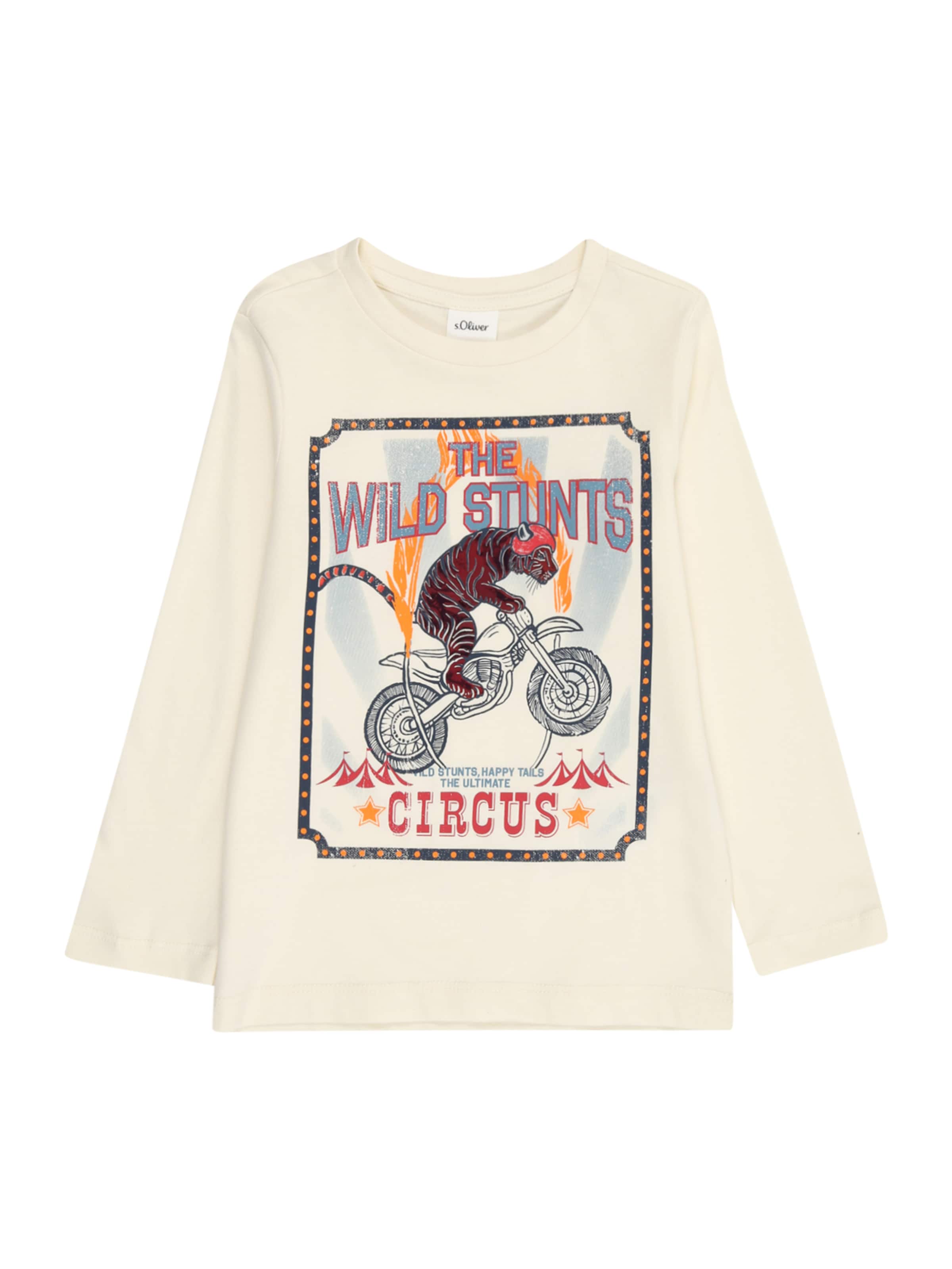 s.Oliver Shirt in Beige: Vorderseite