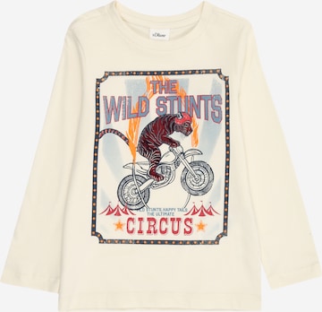 s.Oliver Shirt in Beige: Vorderseite