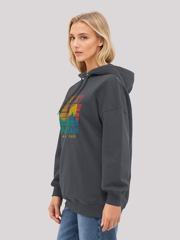 Sweat-shirt 'US National Parks Rocky Mountain Sunset' F4NT4STIC en noir