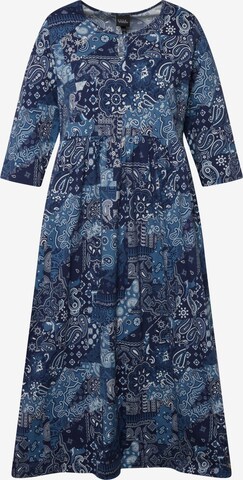 Ulla Popken Dress in Blue: front