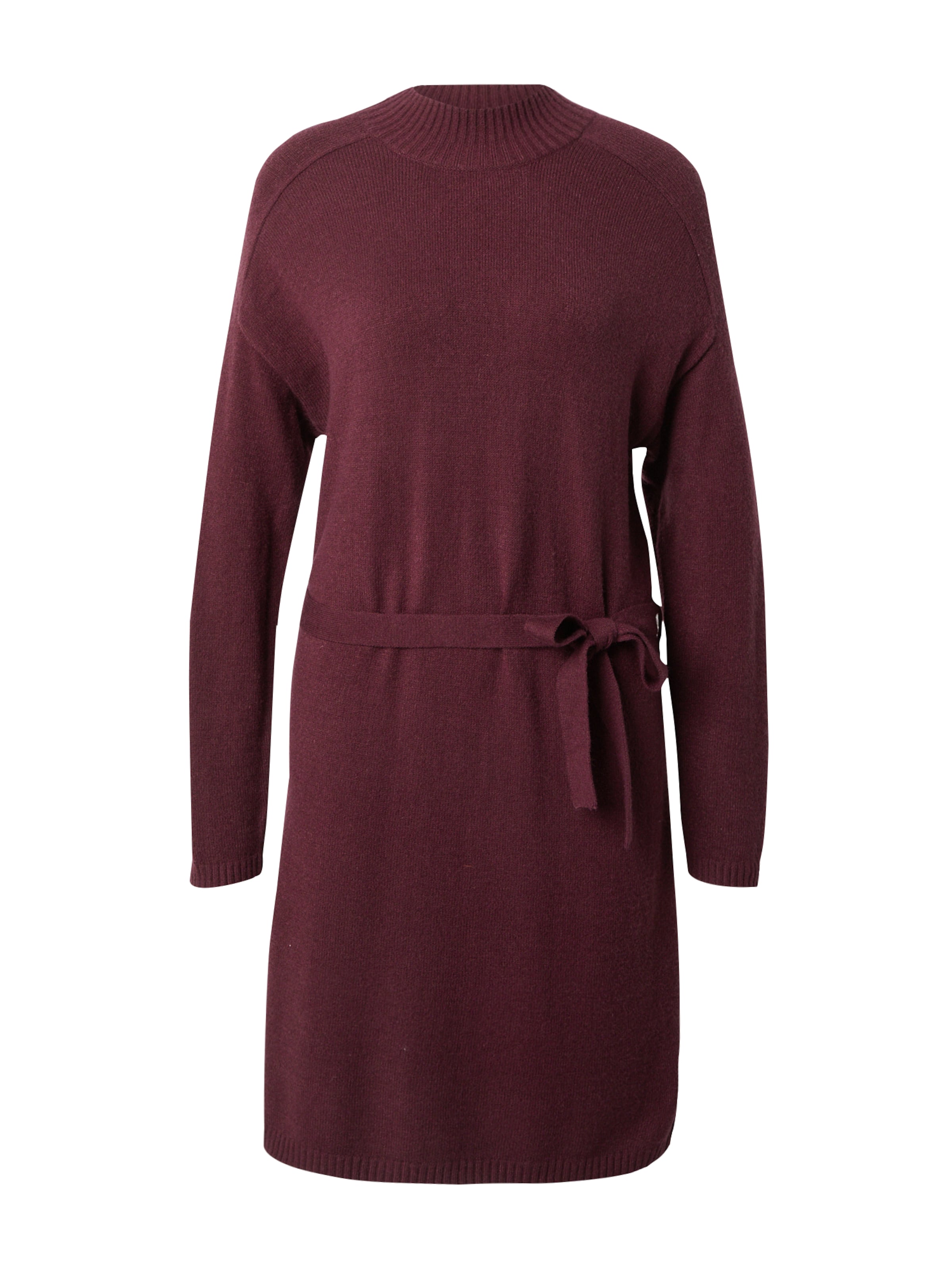 ONLY Плетена рокля 'LEVA' в червено: отпред