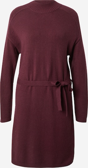 ONLY Gebreide jurk 'LEVA' in de kleur Bordeaux, Productweergave