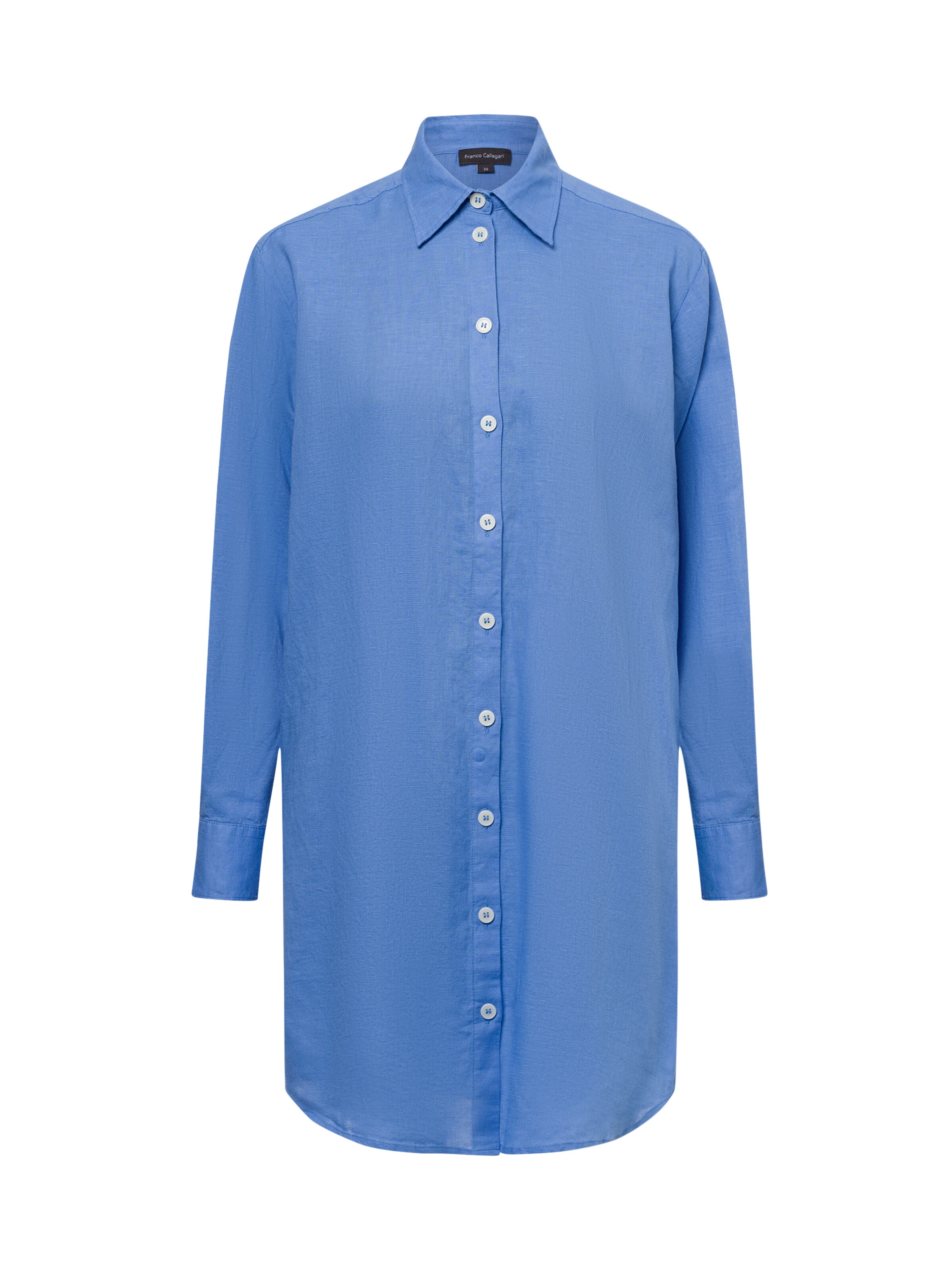 Franco Callegari Blouse 'Gudrun' in Blue: front