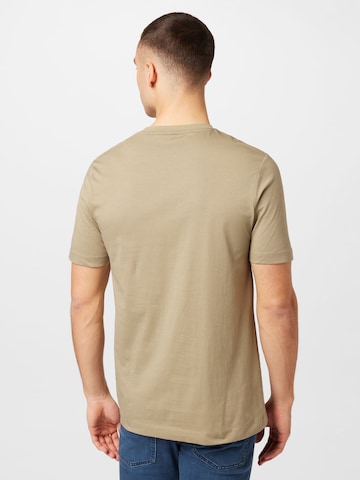 T-Shirt 'Thompson 01' BOSS Black en beige