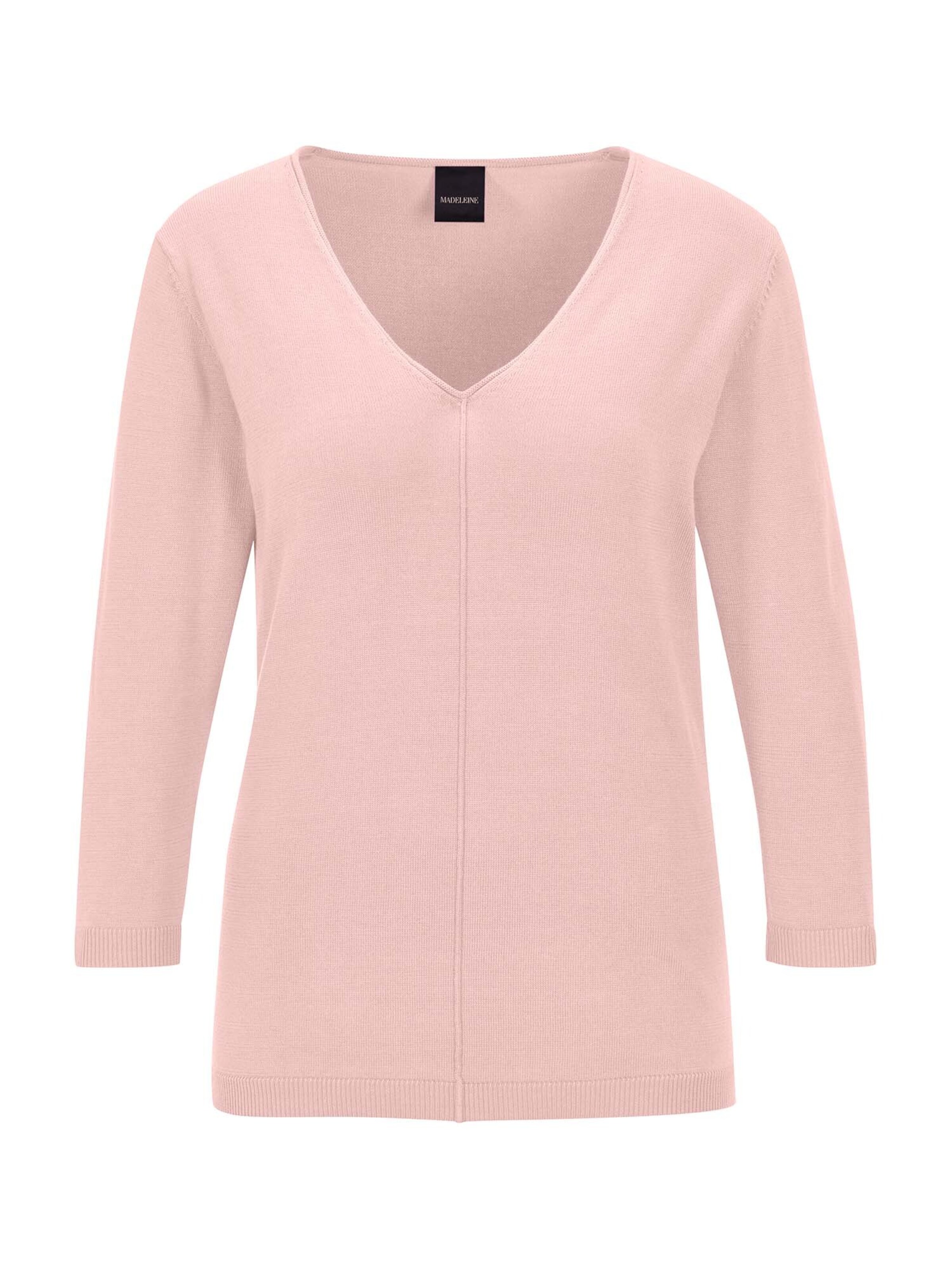 Pull-over MADELEINE en rose : devant