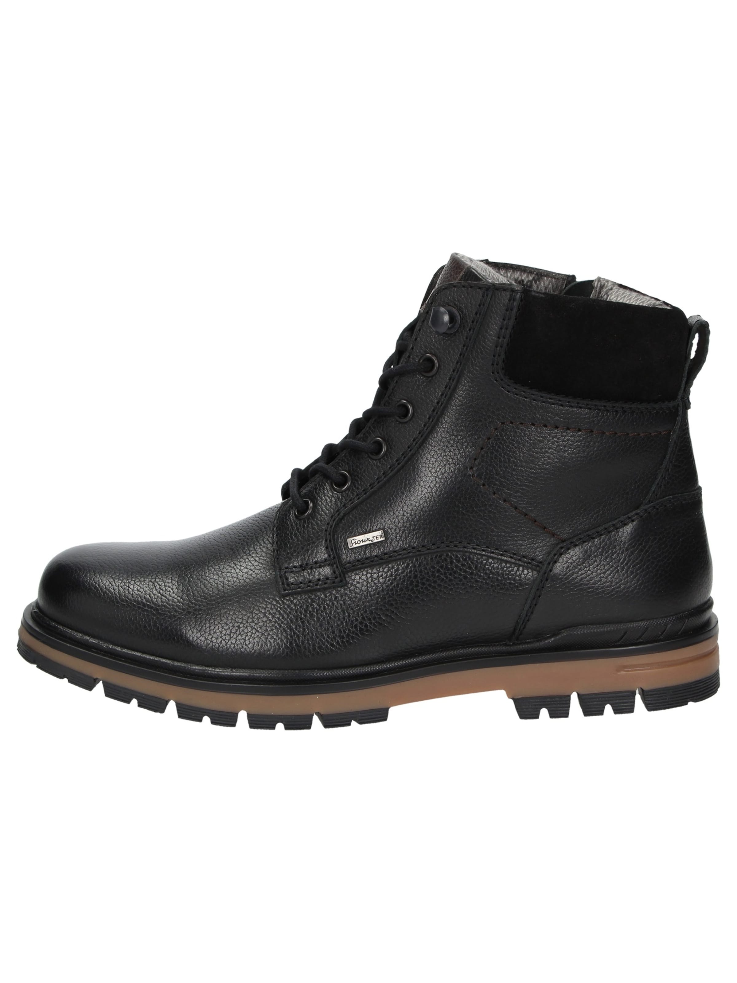 SIOUX Lace-up boots 'Jadranko-700' in Black